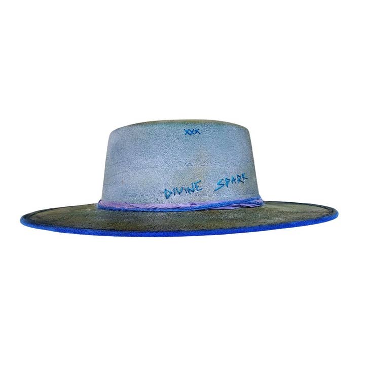 VINTAGE Sombrero náutico PAKI de estilo vintage en gamuza de poliéster de venta al por mayor en Faire