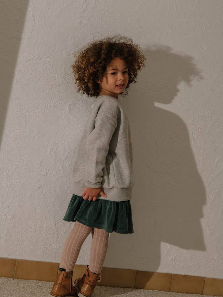 Studio Bohème Paris - Wholesale Sweatshirt - Baby - Bart Heather Grey Chick Sweatshirt7