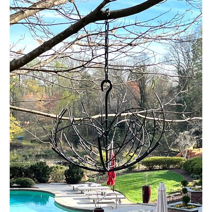 Garden Iron And More - Wholesale Outdoor Ornament/Decor - Hanging Branch Tree with Loop on Top3