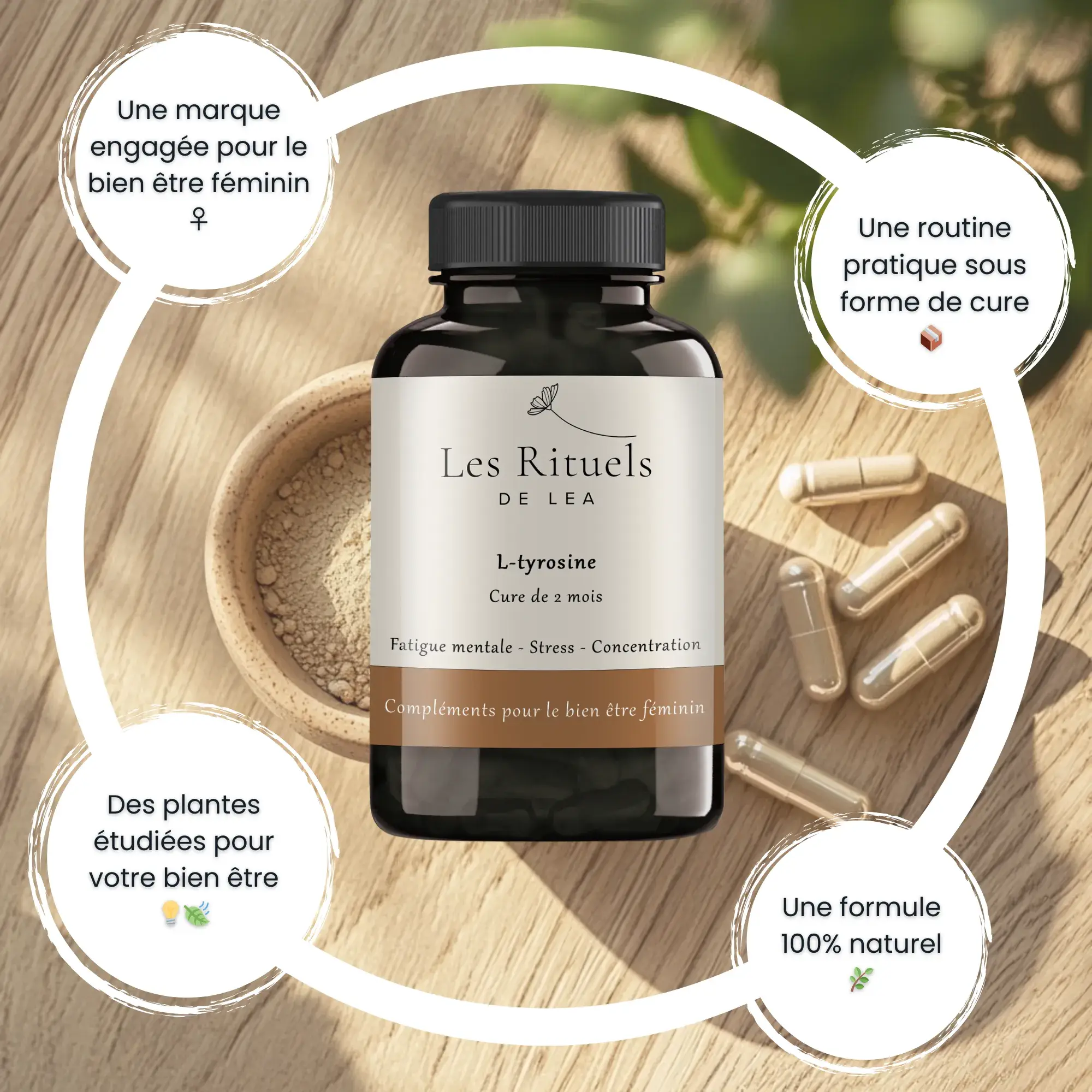 Les Rituels de Léa - Wholesale Oral Supplement/Vitamin - L-Tyrosine2