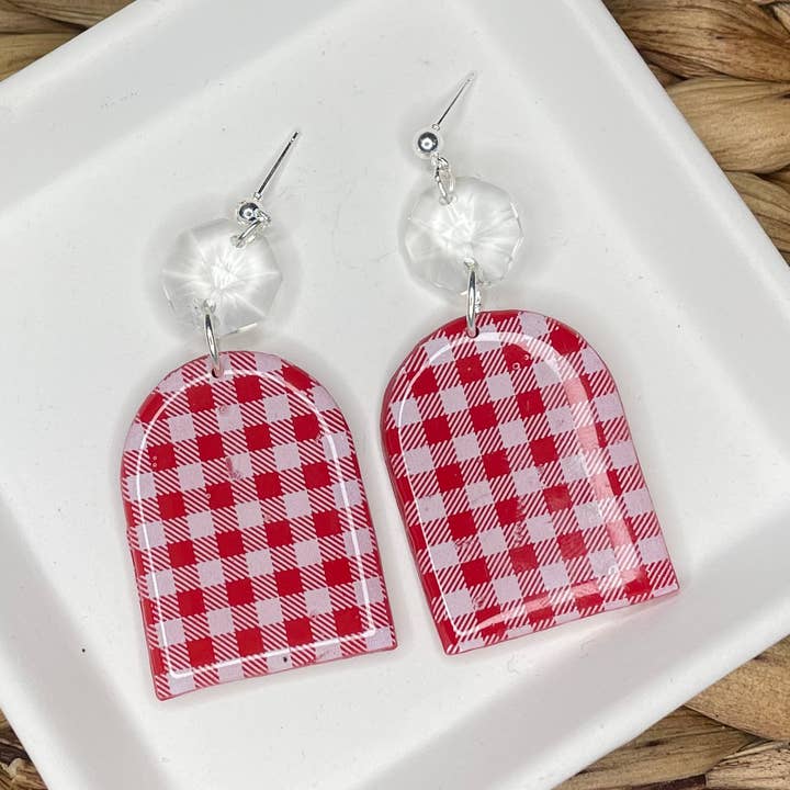 Gingham Bågar för wholesale av Asselin Designs