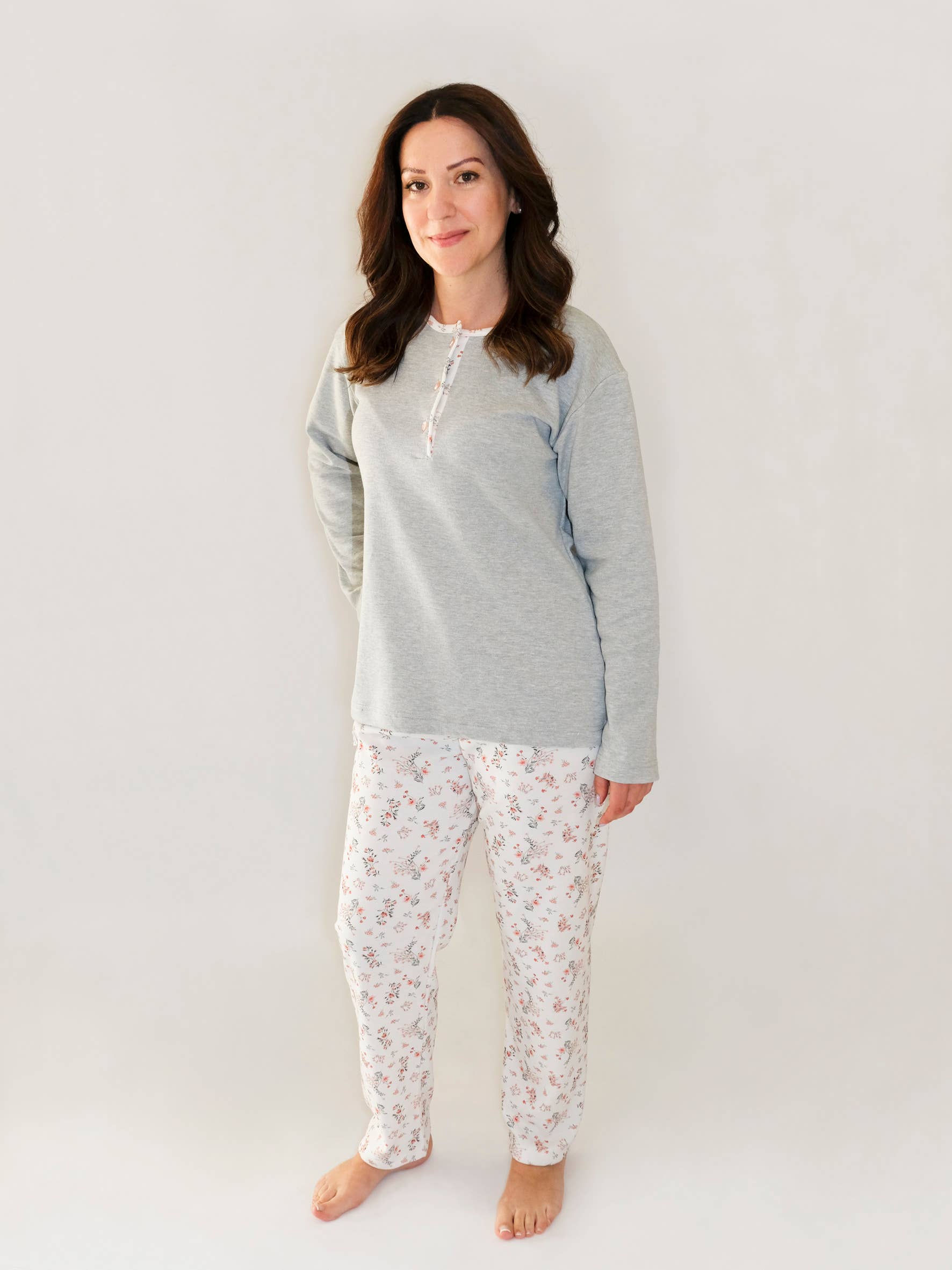 Marbil - Wholesale Sleepwear Set - Women's - Women's plain camisole pajamas1