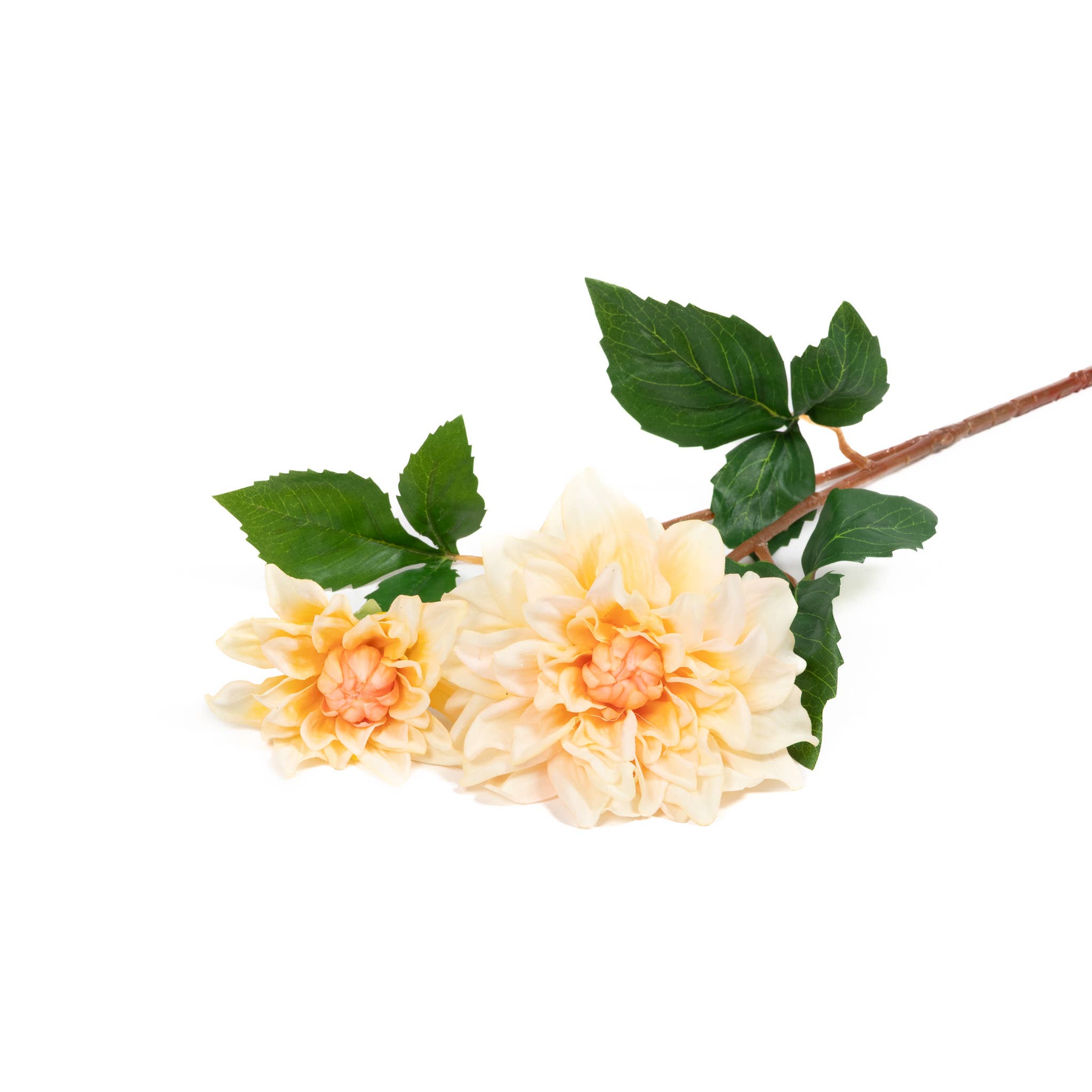 Mills Floral Company - Wholesale Artificial Flowers - Real Touch Dahlia - 24 Inch - Yellow2