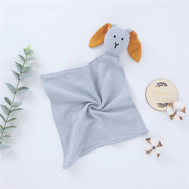 Mama Siesta – wholesale Security/cuddle blanket – Baby – Bunny Bo Organic Cotton Comforter for Babies4