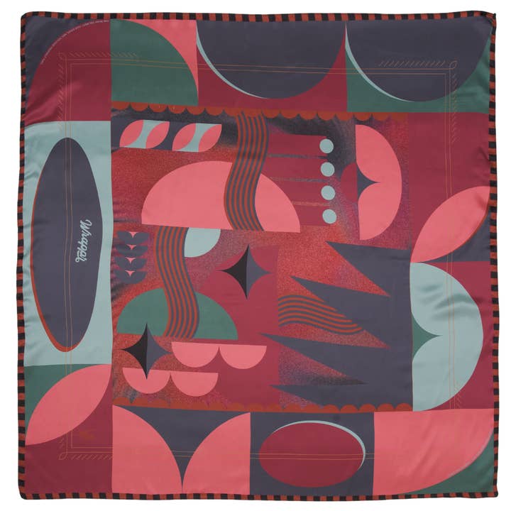 Wrappr - Wholesale Flat Wrap - Charm | 35" Mulberry Silk Furoshiki Wrap