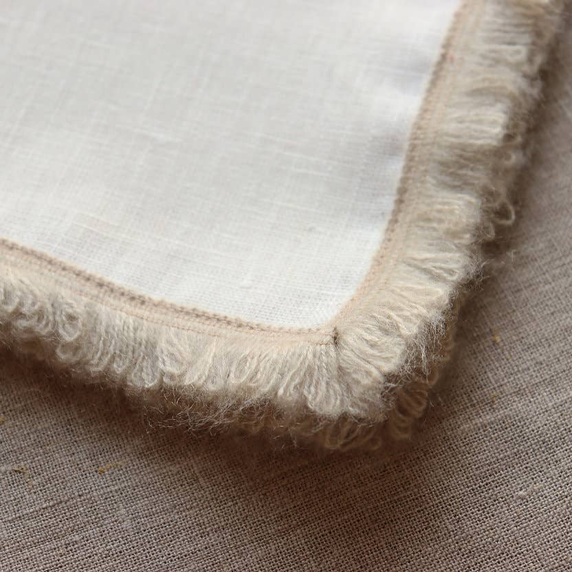 Giardino Segreto - Wholesale Tafelkleed - FRINGE tafellaken van puur linnen0