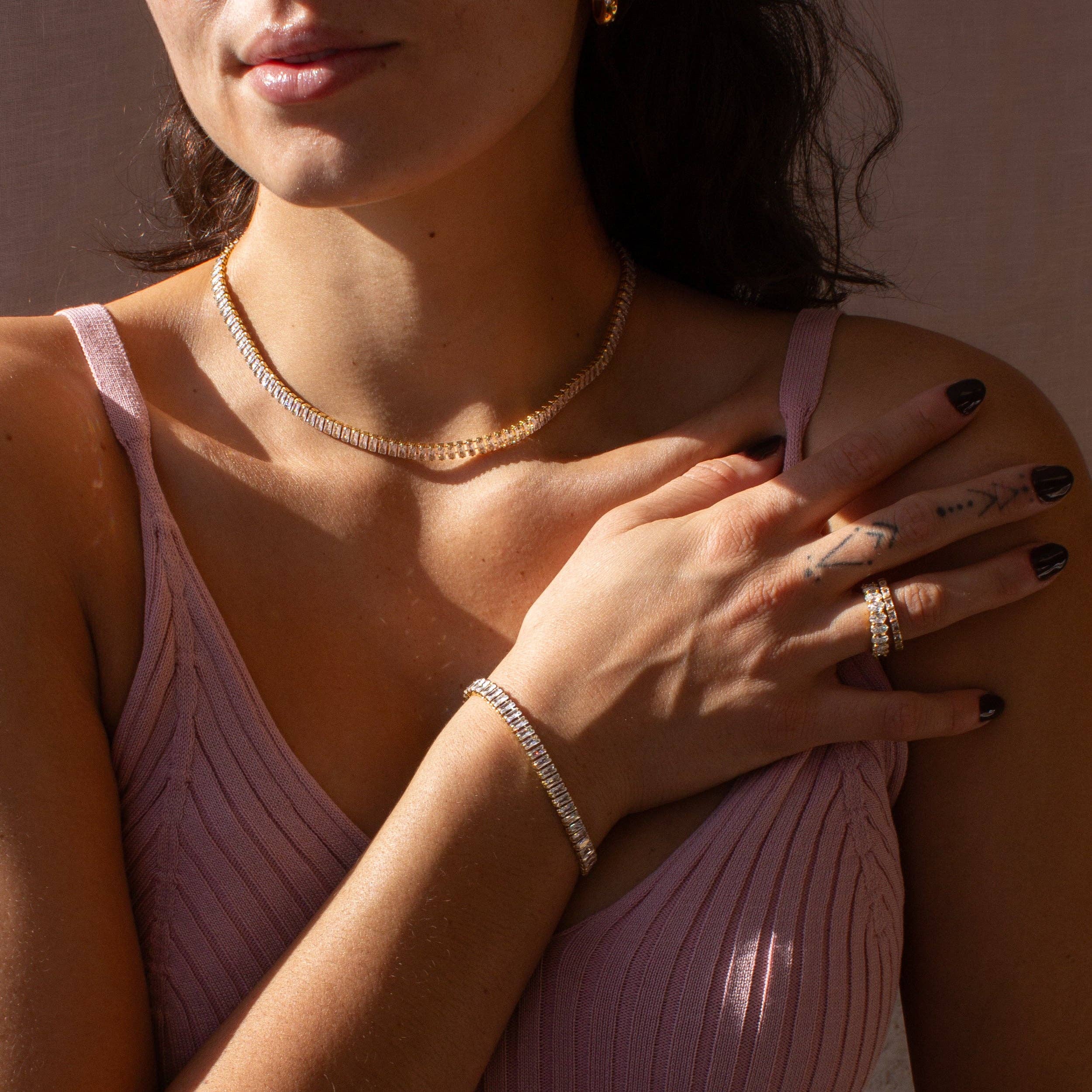 CARIS Jewelry - Wholesale Multi-Stone Ring - Carter Tennis Ring3