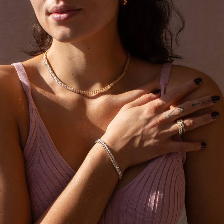 CARIS Jewelry - Wholesale Multi-Stone Ring - Carter Tennis Ring3