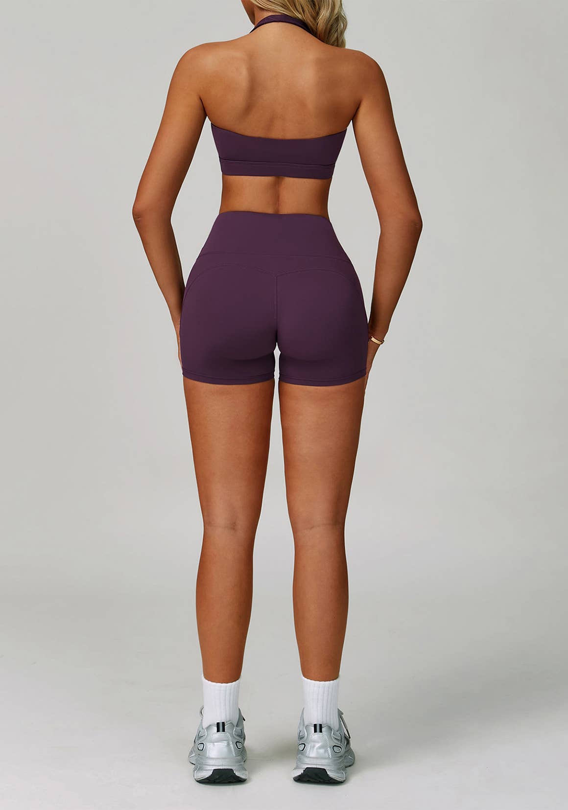 Crave by FW - Wholesale Activewear Set - Women's - Activewear Set with Halter Sports Bra and Short10