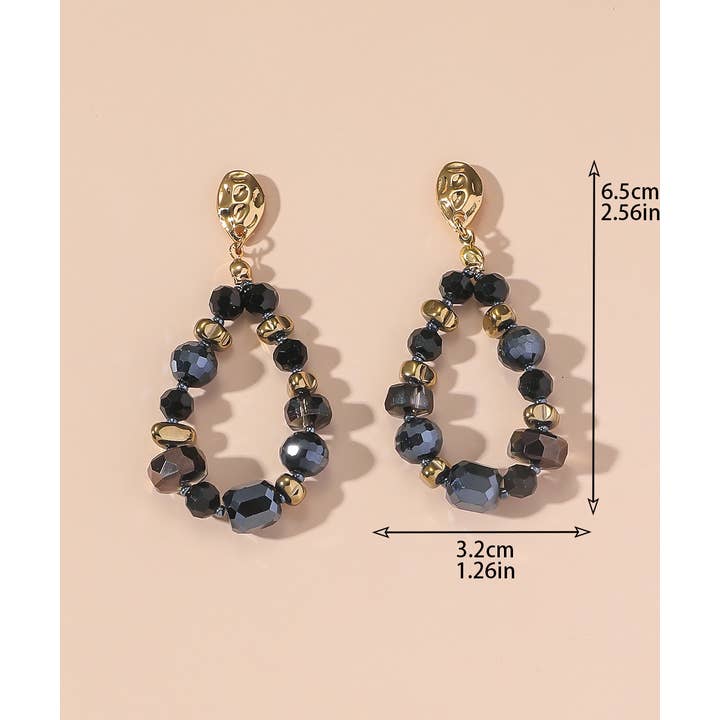 Blossom bijoux - Vendita all'ingrosso Orecchini pendenti - Orecchini a bottone 25AHBOL0093