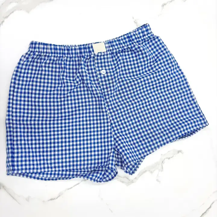 safistyle - Wholesale Shorts - Women's - Gingham High-Rise Shorts2