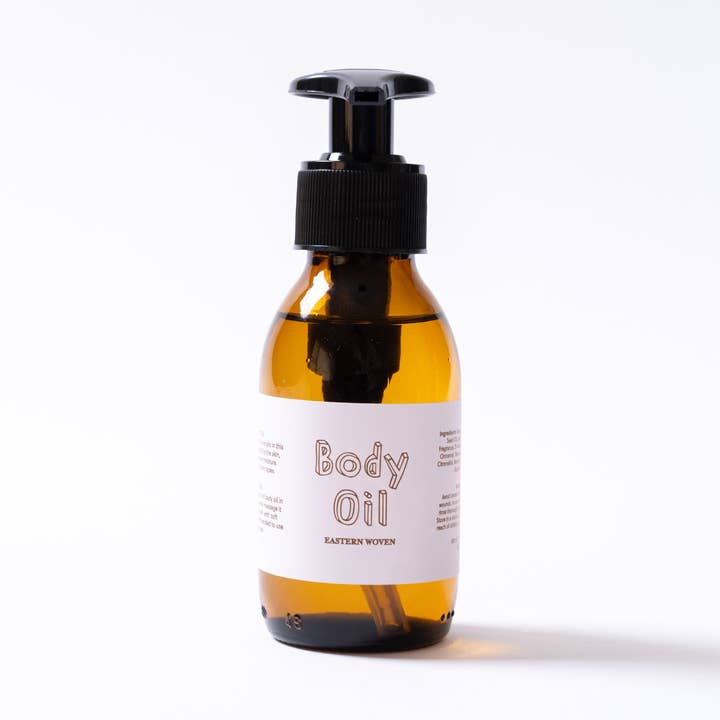Herbal Body Oil for wholesale by Eastern Woven