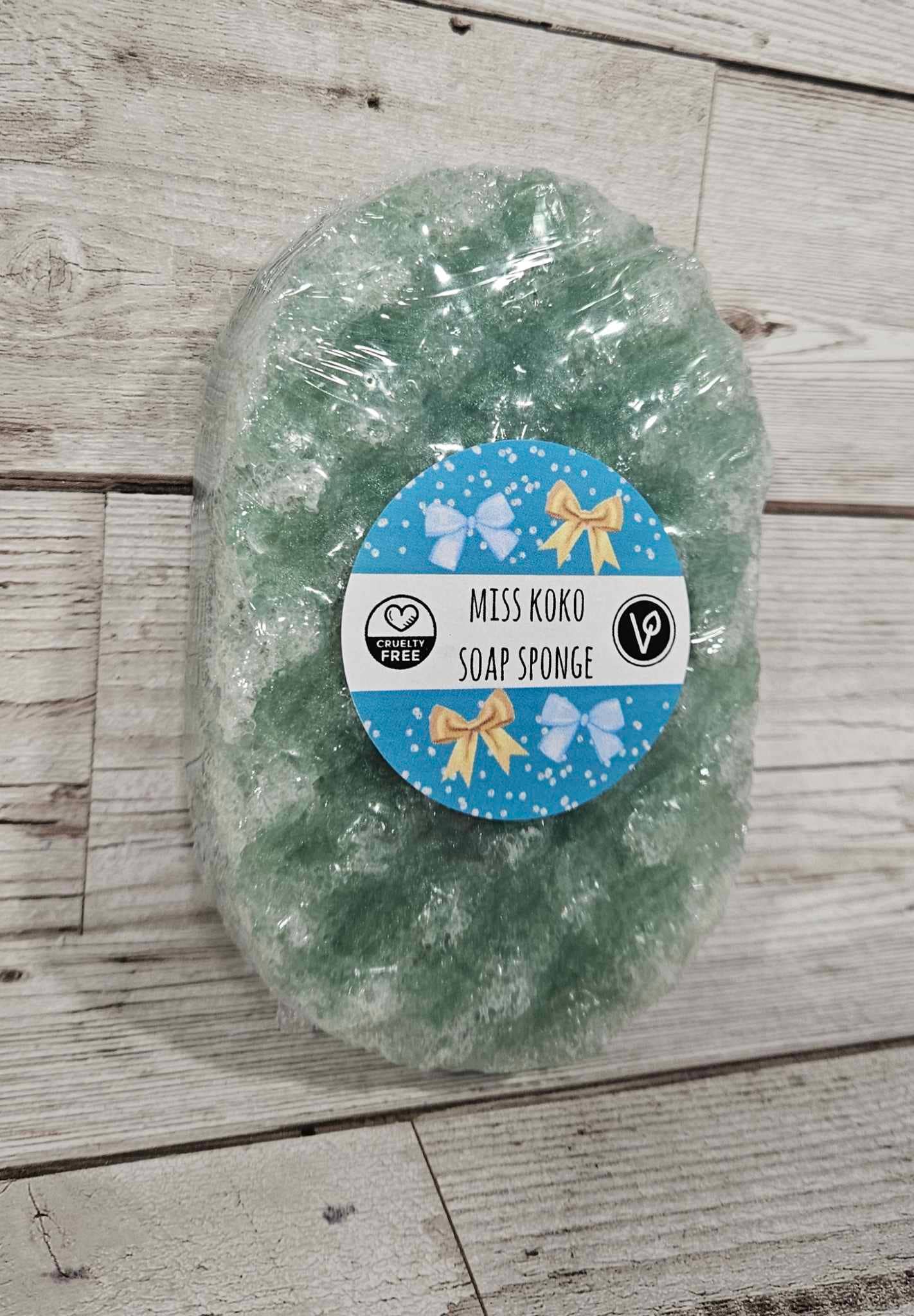 The Soap Sisters - Wholesale Bath Pouf/Sponge - Miss Koko Exfoliating Soap Sponge1