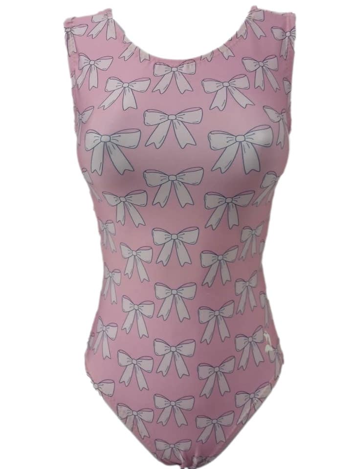 Liebe Bögen Pink Gymnastikanzug für den Großhandel von Foxy's Leotards