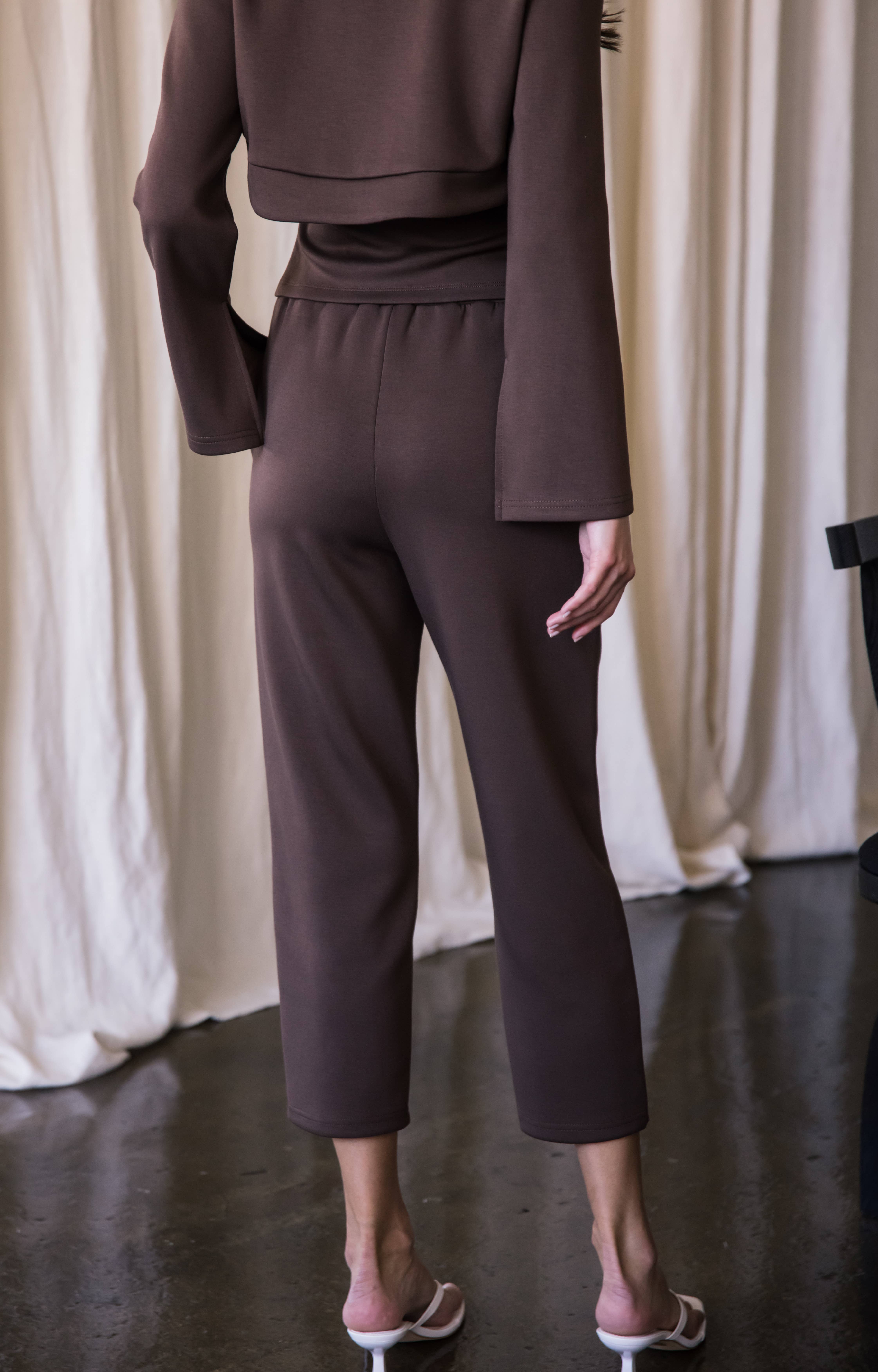 P. CILL - Wholesale Pants - Women's - P. CILL Butter Modal Waist Band Ankle Pants7