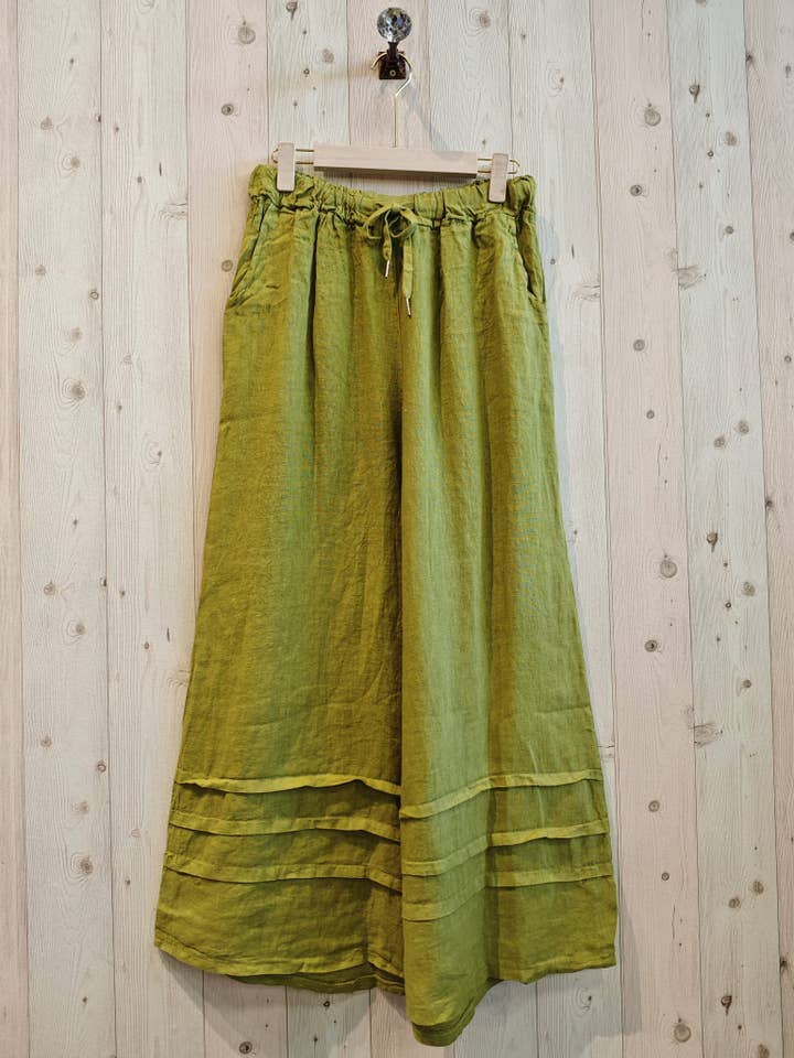 Linen & More – wholesale Byxor - Dam – REF 5089 BYXOR MED VIDA BEN 100% LINNE