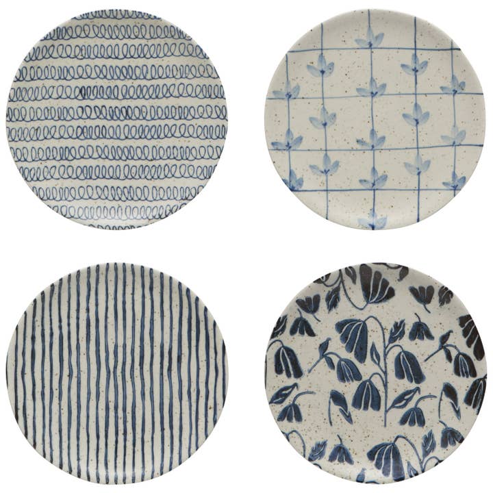 Danica Heirloom - Wholesale Appetizer Serveware - Bundle Element Appetizer Plates Set of 4