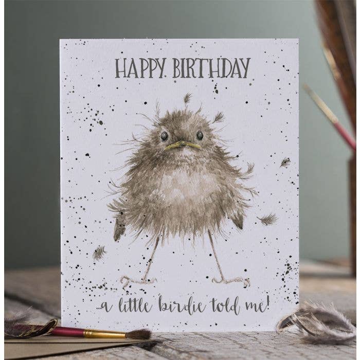 Wrendale Designs - Wholesale Birthday Card - Little Wren1
