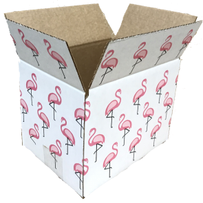 PLT Wholesale – Caixa de presente por atacado – Caixas de Envio Designer em Rose Gold com Estilo Floral1