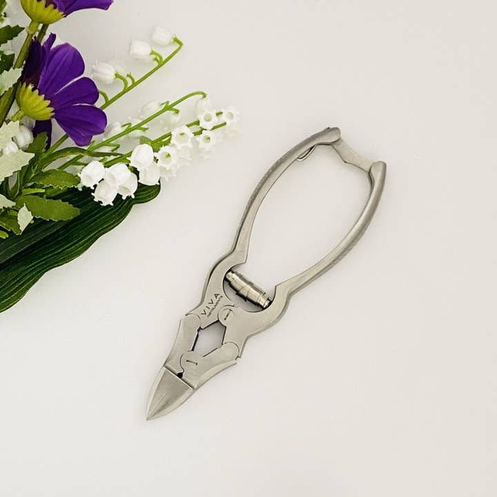 Viva Instruments – Großhandel Nagelknipser/-schere – Cantilever Nipper | Konkav abgewinkelte Instrumente für die Podologie