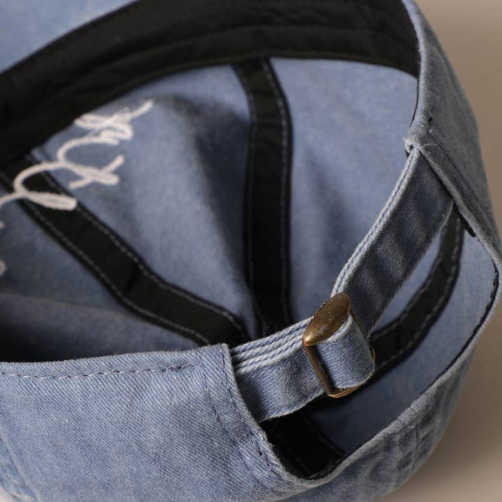 Fashion City - Wholesale Baseball Cap - Women's - Salty Lettering Embroidery Baseball Cap