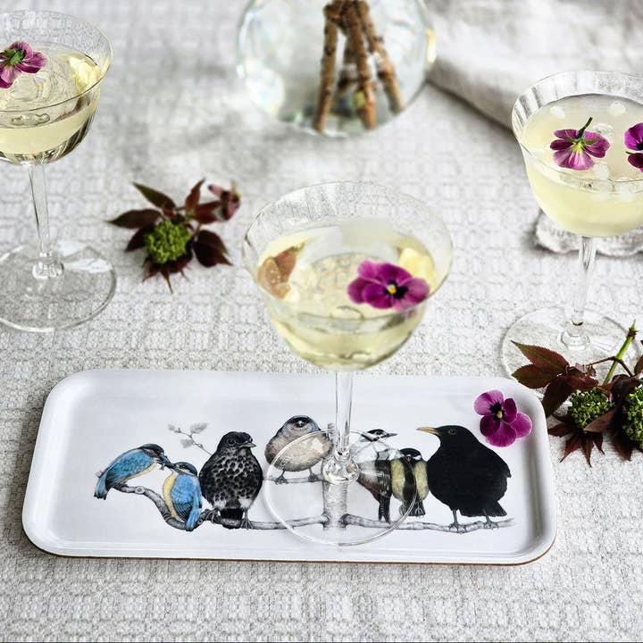 Charlotte Nicolin - Wholesale Serving Tray - Birdland - Long trays
