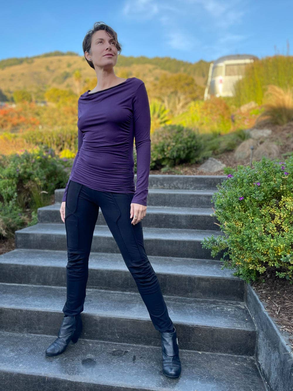 CARAUCCI - Wholesale Pants - Women's - Bamboo Moto Pants5