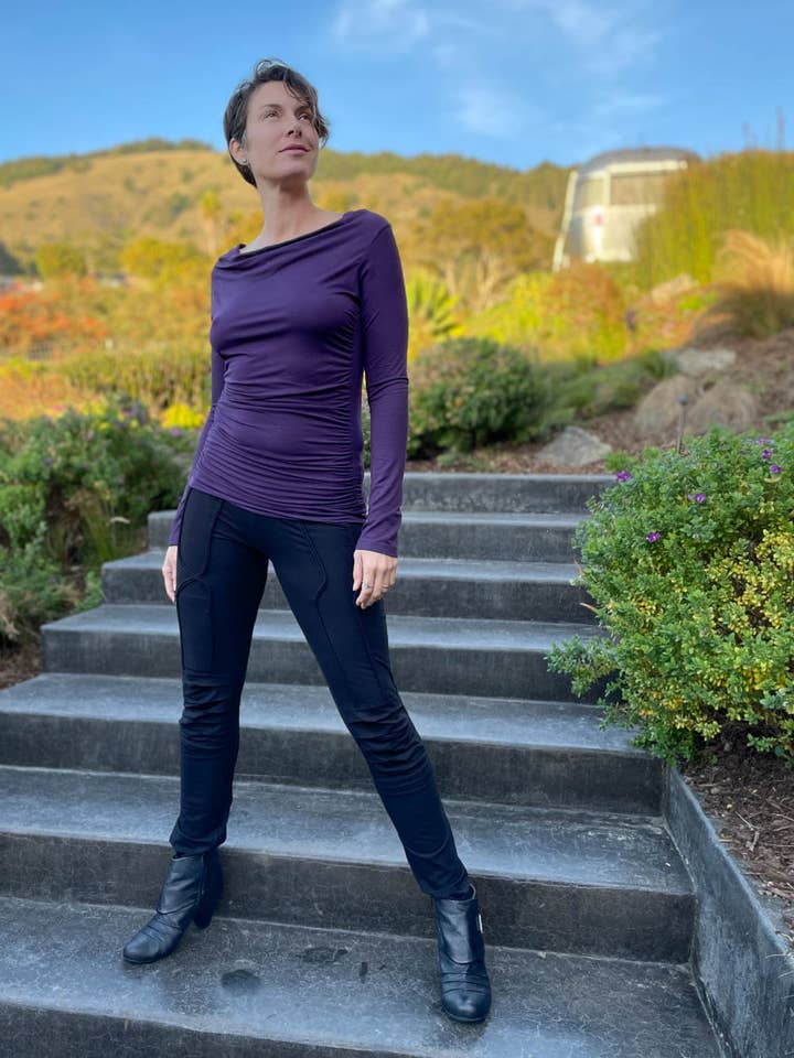 CARAUCCI - Wholesale Pants - Women's - Bamboo Moto Pants5