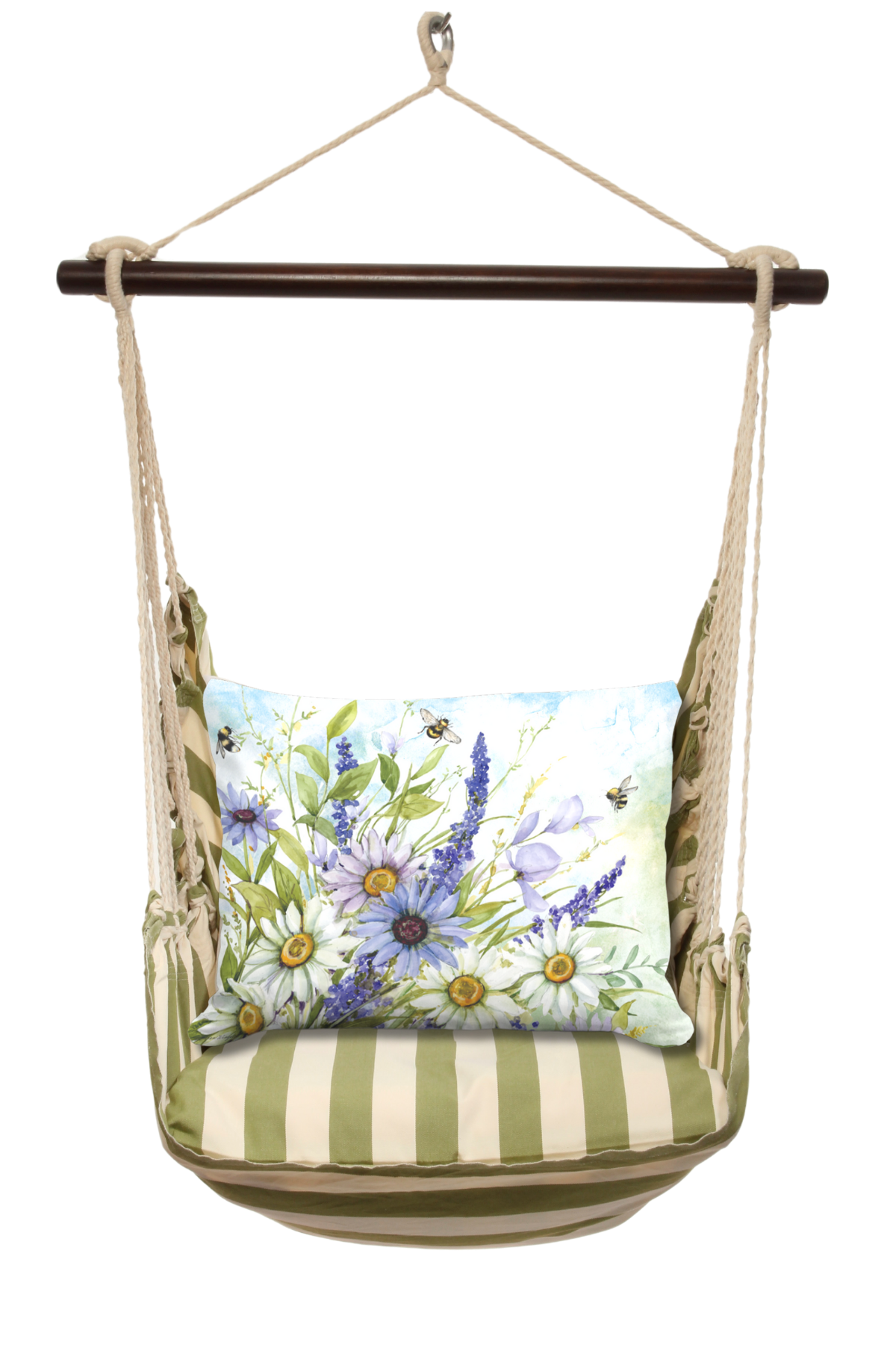 Magnolia Casual - Wholesale Swing Set - Hammock Swing 4-Piece Set indoor / outdoor - Summer Palms3