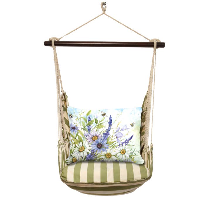 Magnolia Casual - Wholesale Swing Set - Hammock Swing 4-Piece Set indoor / outdoor - Summer Palms3