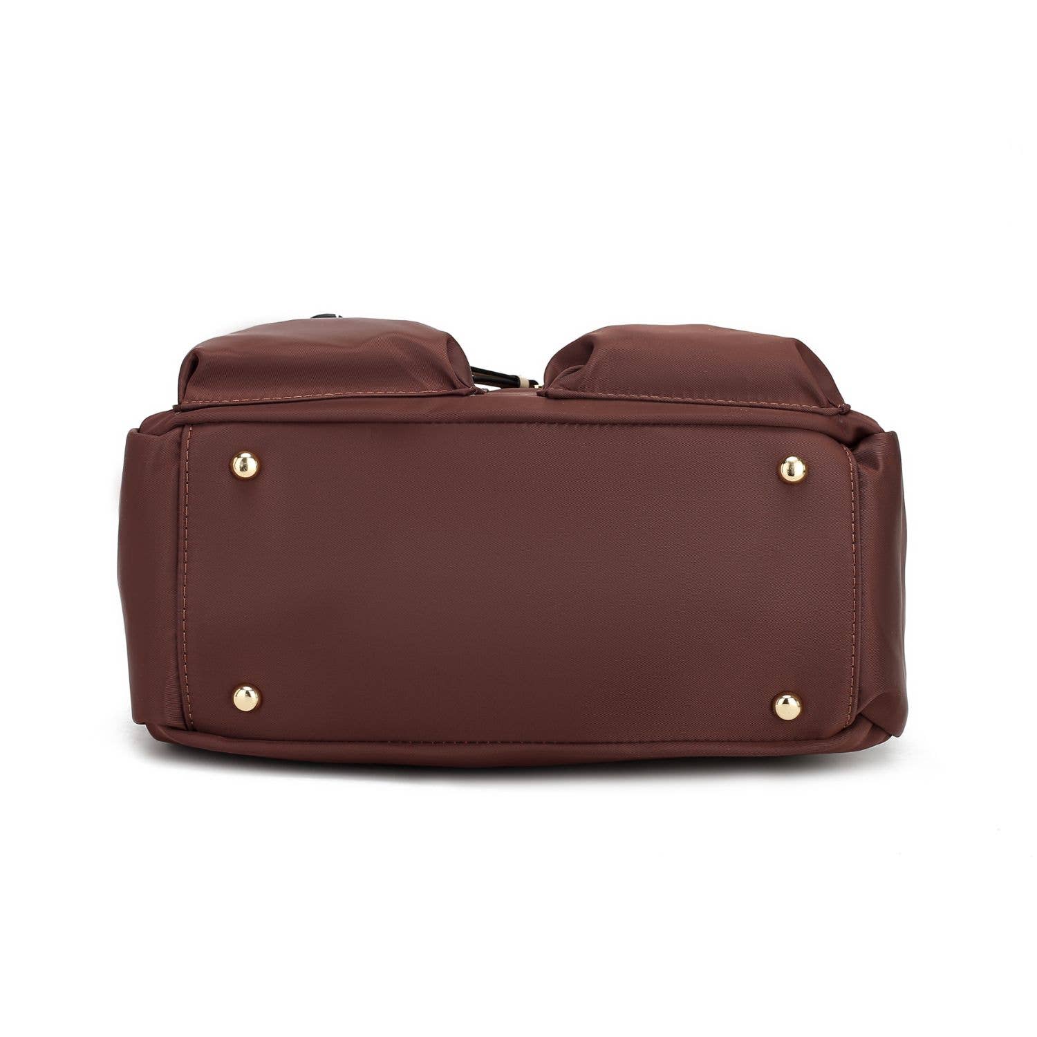 MKF Collection - Wholesale Shoulder Bag - Women's - Serena Color-Block Nylon Women Shoulder Handbag by Mia K18