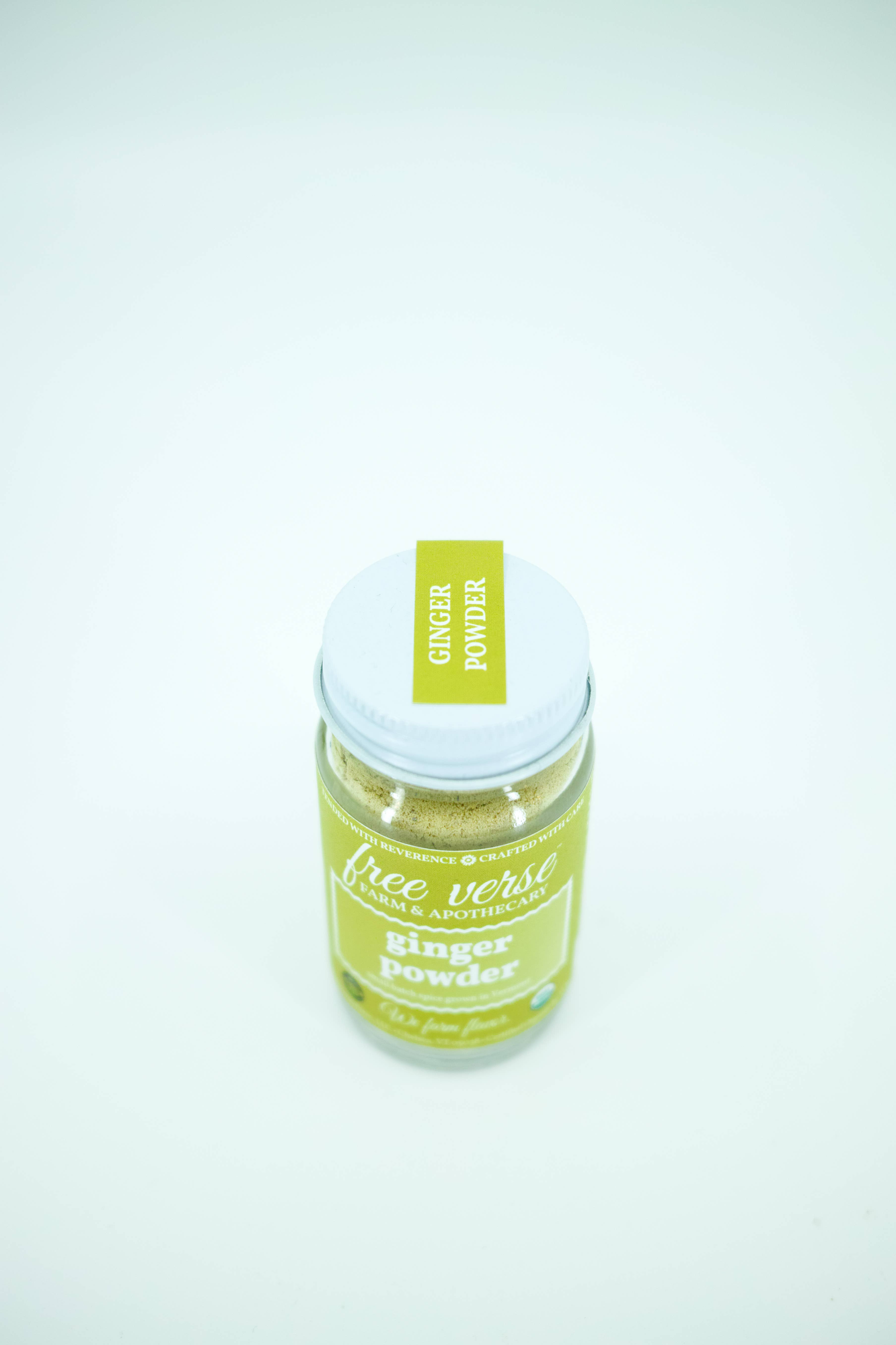 Free Verse Farm & Apothecary - Wholesale Dried Spice - Ginger Powder (Dried Culinary Herb)2