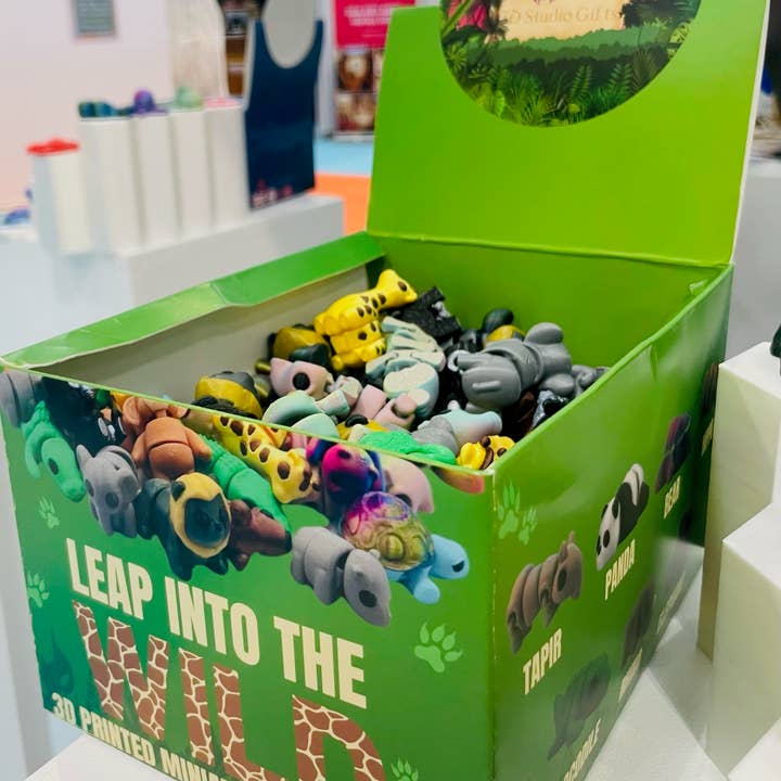 3D Studio Gifts - Wholesale Fidget Toy - Kids - 3D Printed ZOO JIGGLETS (Miniatures) (countertop)13