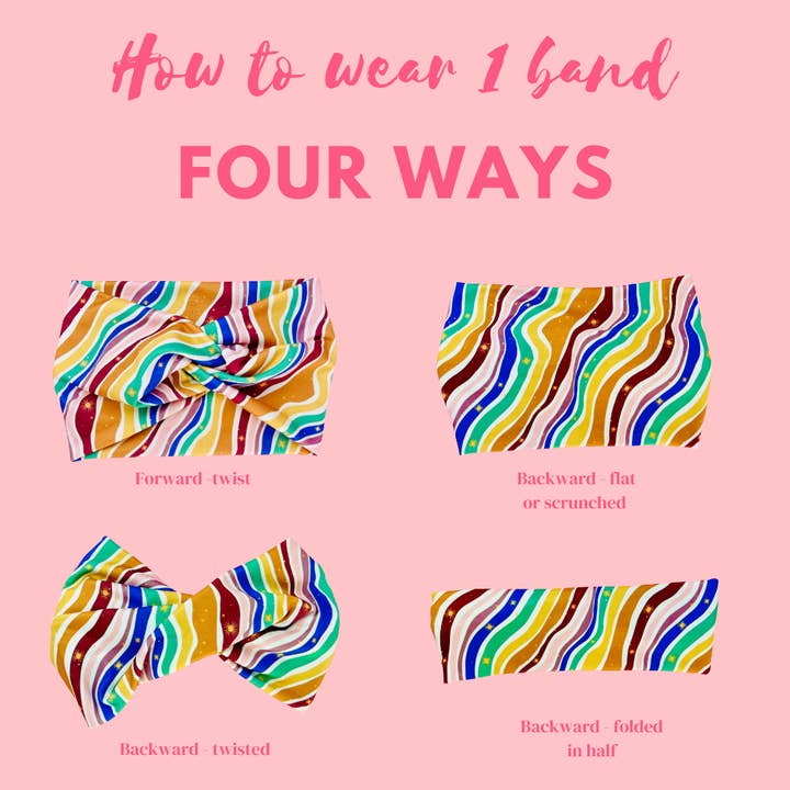 Junque Food Headband Hair Accessories - Wholesale Fashion Headband - Women's - Twist Headband - Peacock4