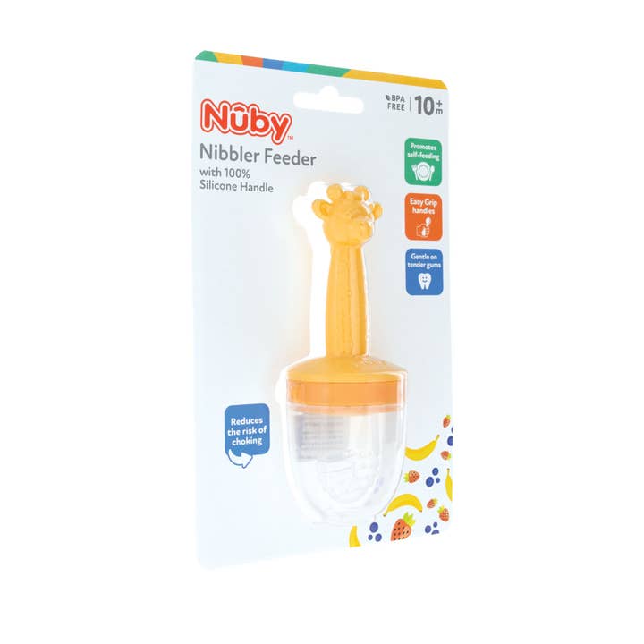 Nuby - Wholesale Feeding Set - Baby - Nibbler Silicone Feeder with Handle29