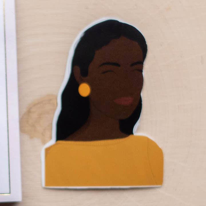 Black Girl Shine Stickers, Weatherproof Stickers, Laptop for wholesale by Syera Love & Co.