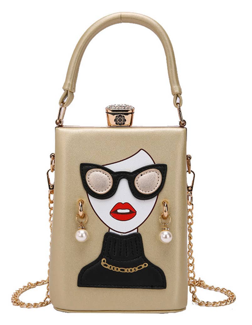 REMOVED BRAND – Engroshandel Taske med håndtag – til kvinder – Sofistikeret Dame Ansigtstaske — Hvor Kunst Møder Elegance1