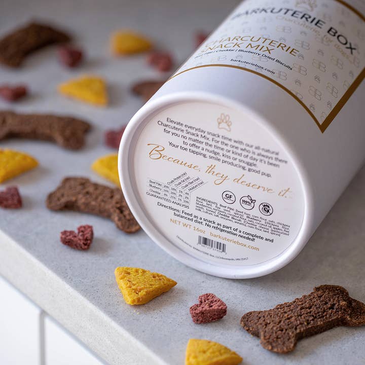BARKUTERIE Box™ - Wholesale Pet Treats - Dog - Charcuterie/Barkcuterie Dog Treat Canisters