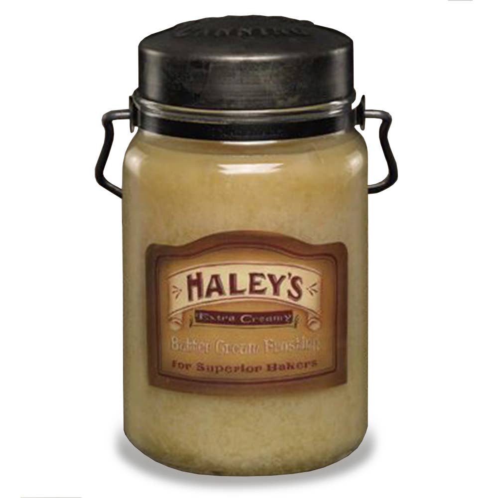 McCall's Candles - Vente Bougie en bocal - Bougie classique bocal 26OZ-HALEY'S BEURRE GLAÇAGE0