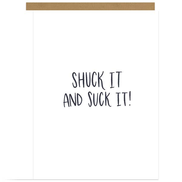 FunAndAwkward by Studio Eighty Seven - Wholesale Everyday Greeting Card - The World Is Your Oyster1