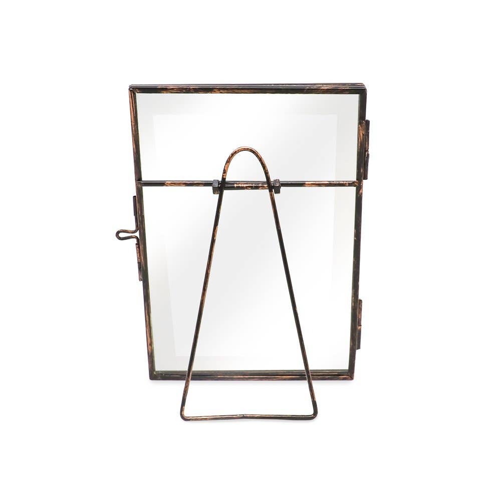 Isaac Jacobs International - Wholesale Picture Frame - Isaac Jacobs Metal Floating Picture Frame w/ Locket Closure6