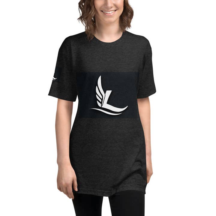 Unisex Tri-Blend Track Shirt for wholesale by Leah