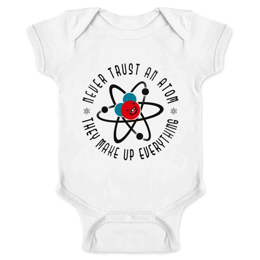 Pop Threads - Vendita all'ingrosso Tutina (senza piedini) - Neonati - Non fidarti mai di un atomo, inventano tutto Body per neonati3