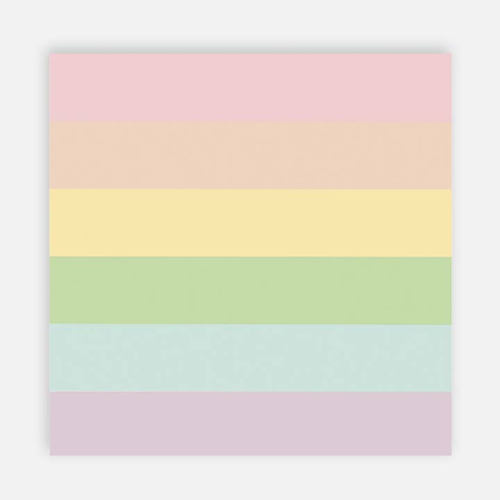 Rainbow Post-it® Notes for wholesale by Little Lovelies Studio