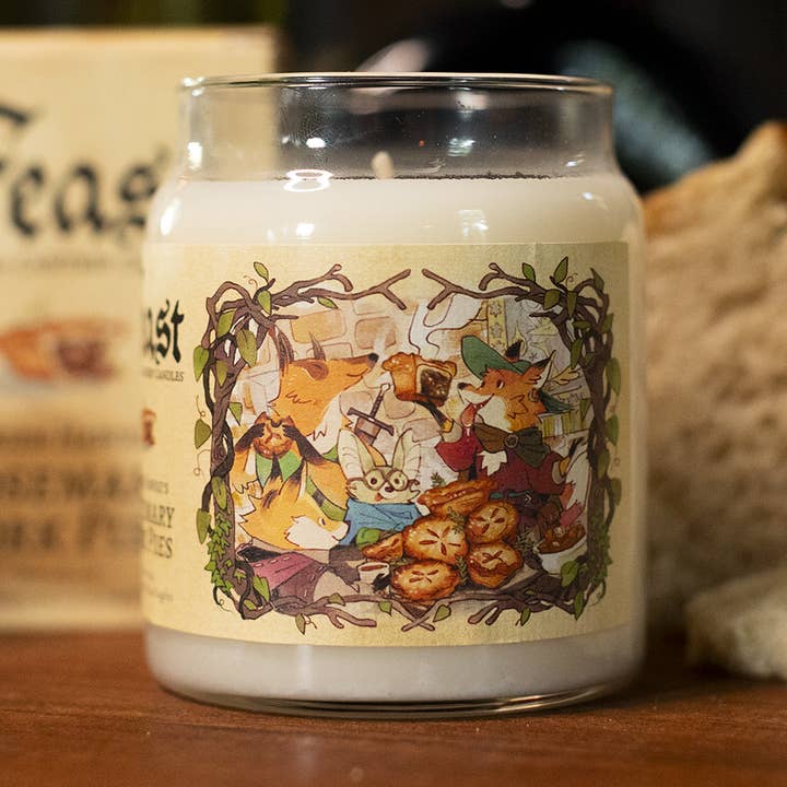 Vela de 9oz de Pasteles de Cerdo con Romero de Ranger Hawke para venta al por mayor de Cantrip Candles