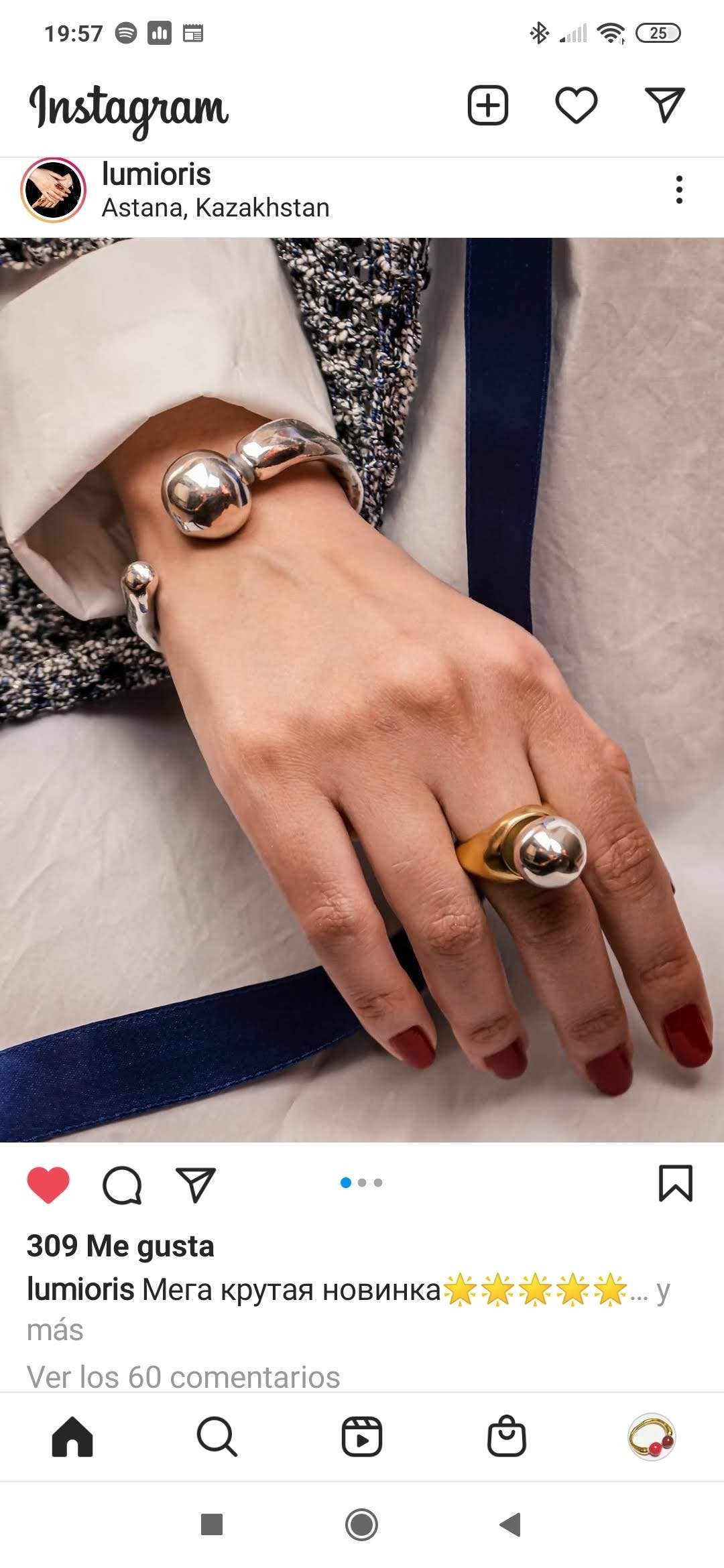 Joyas Carolina Olivares - Wholesale Cocktail/Statement Ring - Snake ring or/pl1
