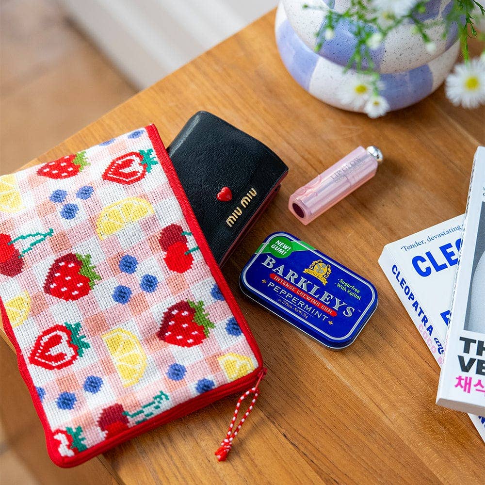 Craft Club - Vendita all'ingrosso Attrezzatura per ricamo/punto croce - FRUTTA MERCATO - Kit Astuccio Ricamo a Punto Croce2