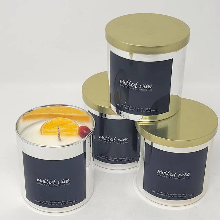 Radiant Angel Candle Co – wholesale Burkljus – Semester doftande sojaljus