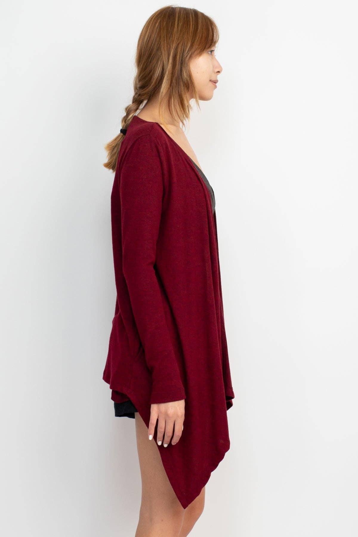 Lakhays Collection Inc. - Wholesale Cardigan - Women's - Women's Boho Beats Waterfall Soft Winter Cardigan2