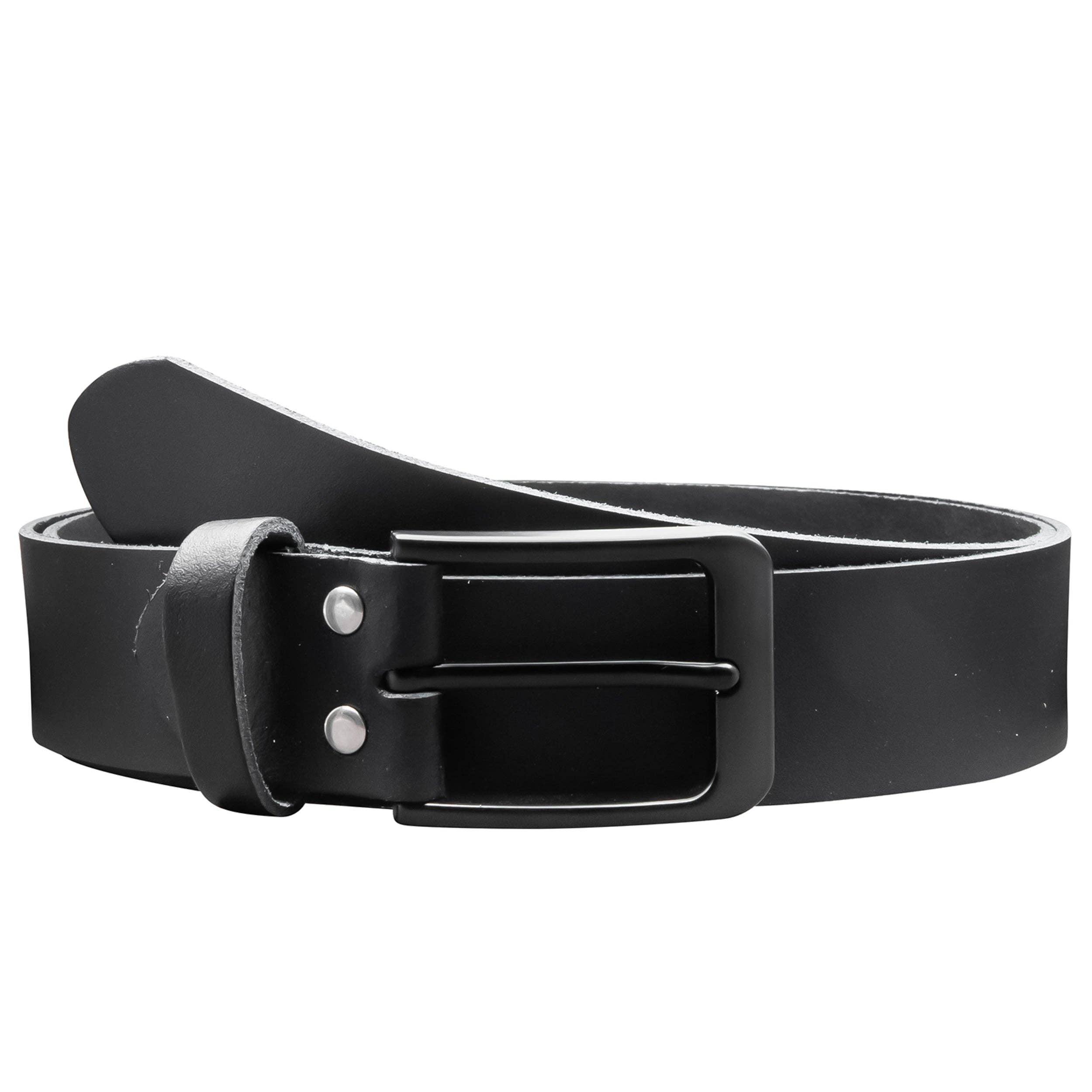 A-Venten GmbH - Wholesale Belt - Unisex - 35 mm belt made in Germany Eh412-SL black2